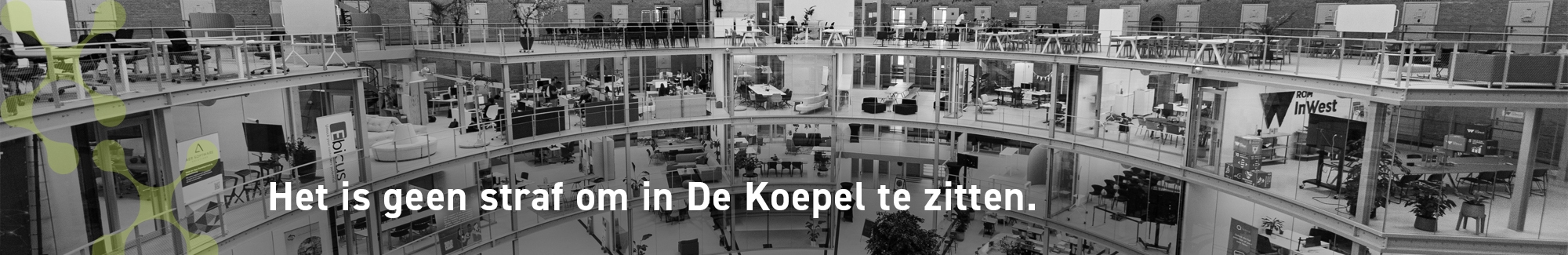 Coworking in de Koepel Haarlem