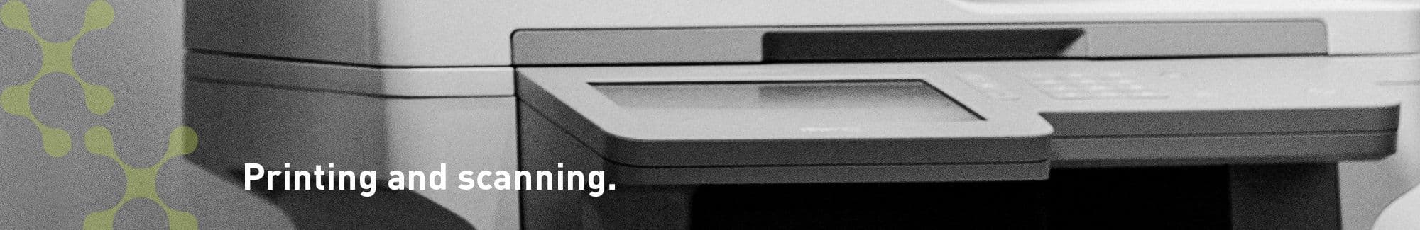 Printen en scannen header image