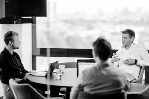 Optimaal samenwerken vergadering foto